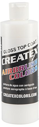Createx Colors Gloss Top Coat for Airbrush, 8 oz