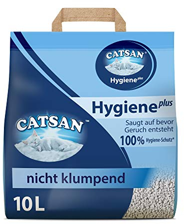 Catsan Absorbent Cat Hygiene Plus 10L - 4 Bag 10L