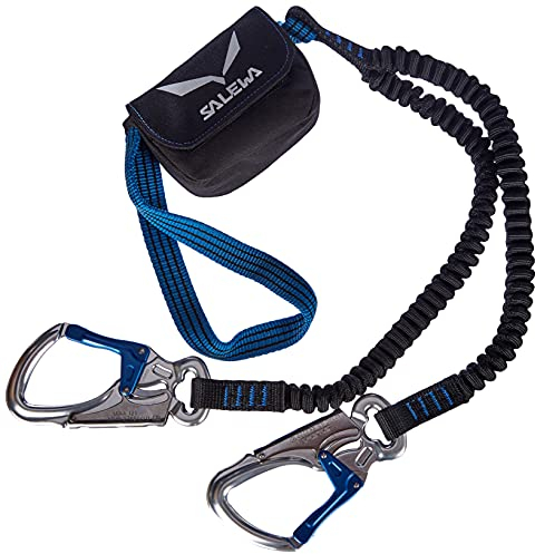 Salewa Set Via Ferrata Premium Attac, Silver/Royal Blue, One Size, 00-0000000967