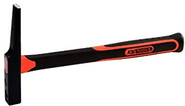 KS Tools 142.4030 - Martillo de electricista, forma francesa, peso de la cabeza 200 g