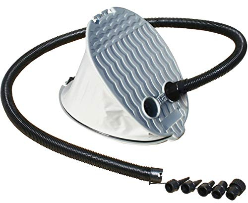ADVANCED ELEMENTS Packlite Bellows Foot Pump Fußpumpe, grau, Einheitsgröße