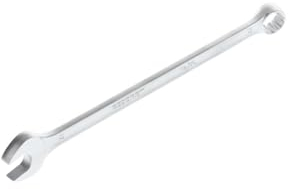 GEDORE Ring-Maulschlüssel, SW 27 mm, extra lang, 15degree abgewinkelt, 12-kant, UD-Profil, Schraubenschlüssel, 450 mm, 7 XL 27