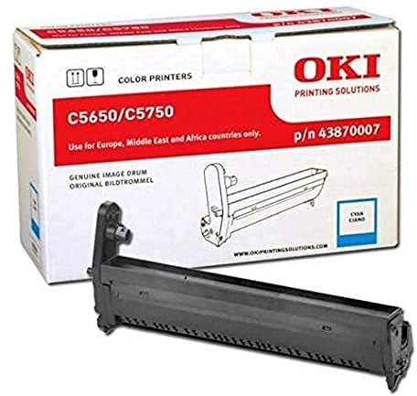 OKI C5650 Image Drum Yield 20000 Pages - Cyan