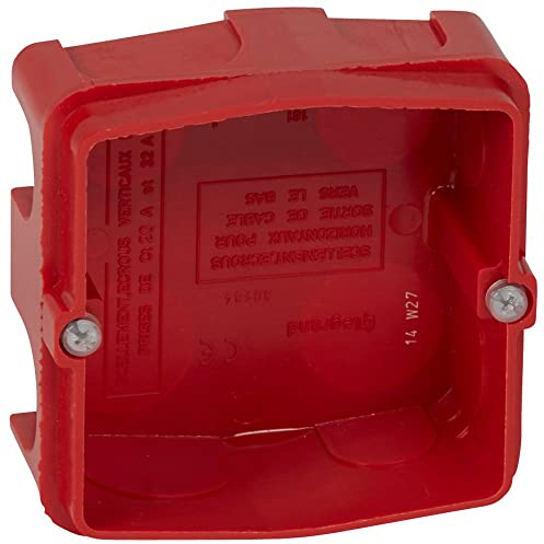 Legrand - Boîte à encastrer Batibox maçonnerie pour prise 20A à 32A - profondeur 40mm