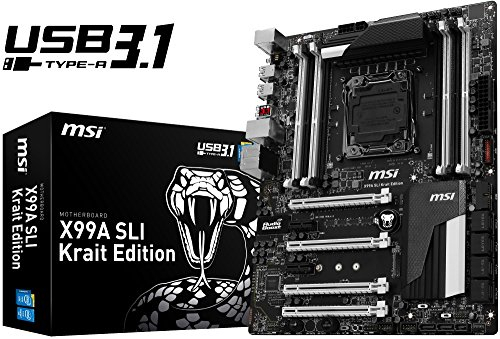 MSI X99A SLI Krait Edition Carte mère Intel ATX Socket 1150