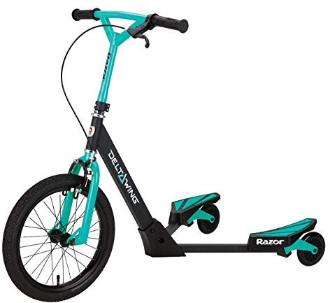 Razor DeltaWing Scooter Black/Mint Green, One Size