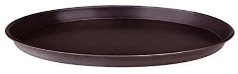 Pentole Agnelli COFE43B20 – Molde redondo de chapa azul para pizzas, negro, 20 x 20 x 2,5 cm, 1 unidad