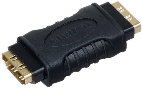 StarTech.com Adaptador HDMI a HDMI, Conector HDMI de Alta Velocidad a HDMI, Acoplador HDMI 4K 30Hz a HDMI, Convertidor HDMI a HDMI, HDMI Hembra a HDMI Hembra, Cambiador de Género HDMI (GCHDMIFF)