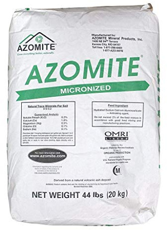 Garden Smart Wholesale Bulk Azomite Micronized Organic Trace Rock Dust Natural Mineral Soluble Powder Fertilizer (44 pounds)