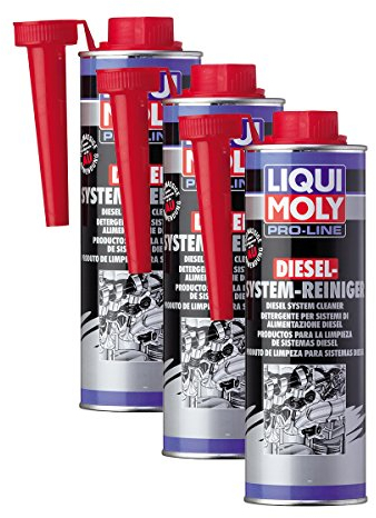 3x LIQUI MOLY 5156 Pro-Line Diesel System Reiniger Diesel-Zusatz 500ml