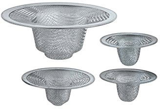 SE Stainless Steel Sink Strainer Set (4 PC.) - SWM4
