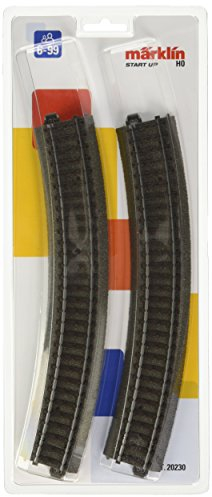 Märklin Start up 20230 - Gleise gebogen R2 / 30° (Inhalt: 3X 24230)