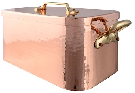 Mauviel1830 - M'Tradition 215332 - Braisière à Couvercle Emboîtant - 32 x 19 cm