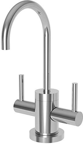 Newport Brass 106 Double Handle Hot/Cold Water Dispenser from the East Linear, Polished Chrome
