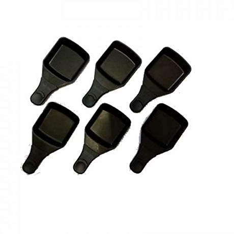 Coupelle Raclette Carré lot de 6