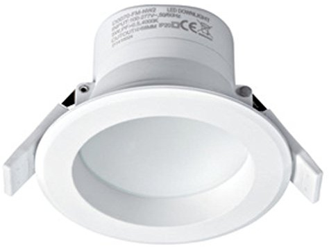 spot encastré rond - aric grace - a led - 3000k - 7 watts - couleur blanc
