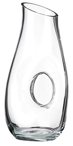 Dekanter Dekaner Dekanflasche Dekaner Dekankaraffe Wein Feng Shui Transparent Kristallglas 30 cm
