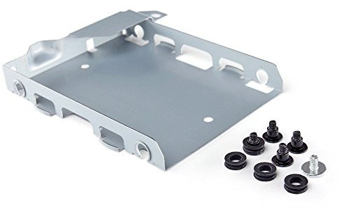 JMXLDS Hard Disk Drive HDD Mounting Bracket Caddy with Screws for PS4 Replacement Housing Console