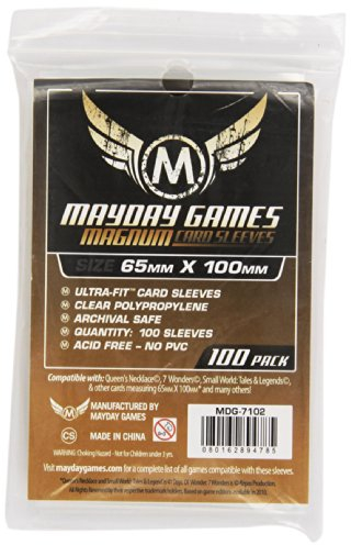 Mayday Games 64 x 100 mm Hüllen Magnum Ultra Fit Kartenspiel (100 Stück)