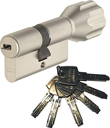 ABUS EC550 Profil-Knaufzylinder Länge Z30/K35mm mit 6 Schlüssel