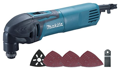 Makita TM3000CX4/1 110V Multi-Tool Kit Complete with Accessories Supplied in A Carry Case