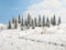 NOCH® Schneetannen für Modellbau, Winterlandschaft Deko, 10 Stück 5-14 cm für H0 TT