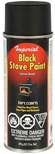 12OZ BLK Stove SprPaint