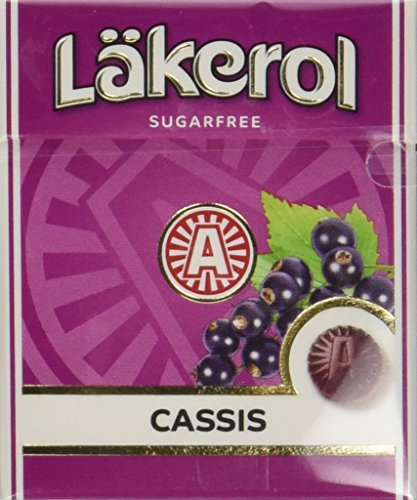 Lakerol Cassis/grosella negra, cajas de 8.5 onzas (paquete de 24)