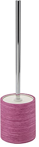 GEDY G-Sole Scopino WC, Misure e peso: 36,7X9,8X9,8 CM & 0,515 KG, Scopettino wc realizzato in resina, Finitura viola, Scopino bagno Design di R&S Gedy, 2 anni di garanzia
