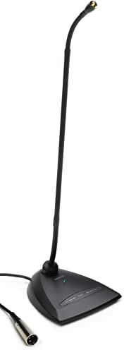 Shure MX418D/N Microflex 18 Inch Desktop Mounted Gooseneck and Base - No Cartridge