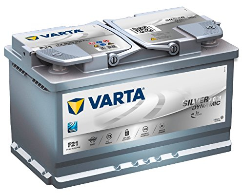 Varta F21 Anlasser Batterie, 12V, 80Ah, 18.7cm x 13.6cm x 11cm