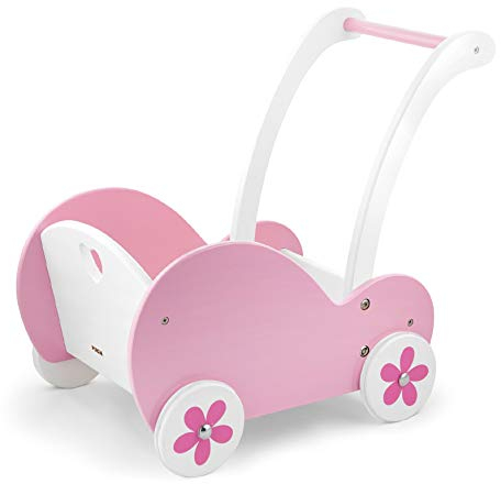 VIGA 50176 Baby Doll Stroller Buggy For Kids - Pink