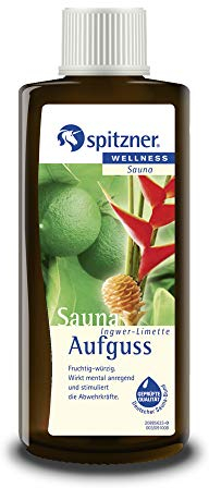 Infusion pour sauna « Gingembre-Citron vert » (190 ml) de Spitzner