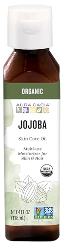 Aura Cacia Organic Skin Care Oil, Balancing Jojoba, 4 Fluid Ounce