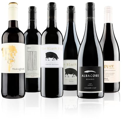 Virgin Wines – Aussie Blockbusters Red – 6 bottles (75cl) – Cabernet Sauvignon, Shiraz and more