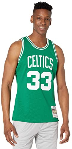Mitchell & Ness NBA Hardwood Classics Swingman Jersey Boston Celtics - Larry Bird - Grün, M