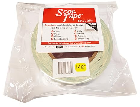 Scor-Pal Tape, 1.5-Inch by 27-Yard