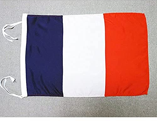 Drapeau France 45x30cm - PAVILLON français 30 x 45 cm haute qualité - AZ FLAG