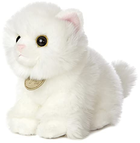 Aurora World Miyoni Angora Kitten Plush 7.5 Tall
