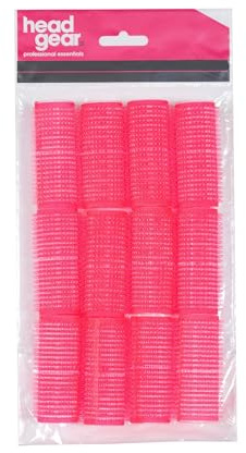 Hair Tools Cling Hair Rollers - Small Pink 25 mm x 12
