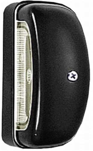 HELLA 2KA 001 386-287 Kennzeichenleuchte - 12V - Anbau - Lichtscheibenfarbe: glasklar - Stecker: Flachstecker - hinten/links/rechts