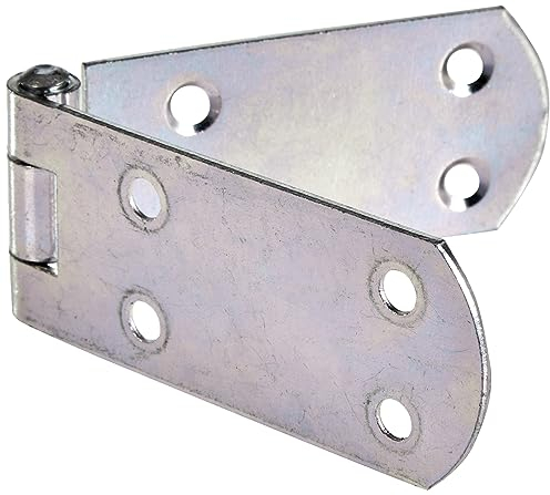 Alberts 315580 Kistenband | mit vernietetem Stift | galvanisch verzinkt, dickschichtpassiviert | 156 x 35 mm