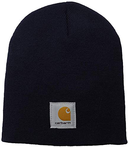 Carhartt Herren Knit Beanie, Marineblau, OFA