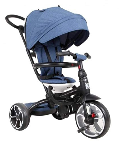 Qplay Dreiräder Prime 4 in 1 - Jungen und Mädchen - Blau