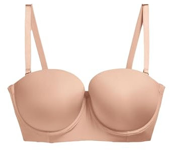 NEXT Soutien-Gorge lissant légèrement rembourré à Dos échancré Bonnet E Praline Nude 75E
