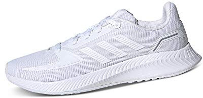 adidas Runfalcon 2.0 K Laufschuhe, Weiß (White), 36 2/3 EU