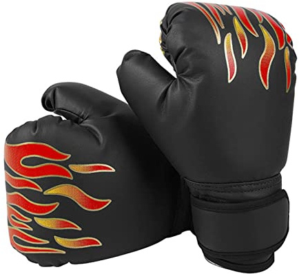 Maodom Guanti da boxe per bambini Fitness Sacco da pugilato, Guanti da boxe MMA Bag, Guanti da allenamento per sacco da boxe Kickboxing Muay Thai, Età 3-9 anni, Imbottitura in EVA in pelle PU