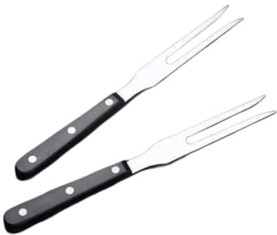 2 PCS Fourchette à viande,Fourchette à Découper, Fourche à Barbecue,Fourchette de Service de Gril,Fourchette à Viande bois