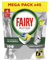 Fairy Platinum Detersivo Pastiglie Lavastoviglie Brillantante, 180 Capsule Lavastoviglie, Limone, con Sistema Di Prelavaggio Integrato, Efficace nelle Sfide Difficili Contro lo Sporco