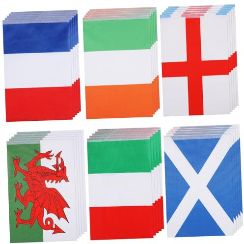 MILISTEN 1 Satz Flaggenbanner Länderflaggen Wimpelkette für Partys Festivals Strapazierfähiges mit Leuchtenden Farben und Lehrreichen Elementen